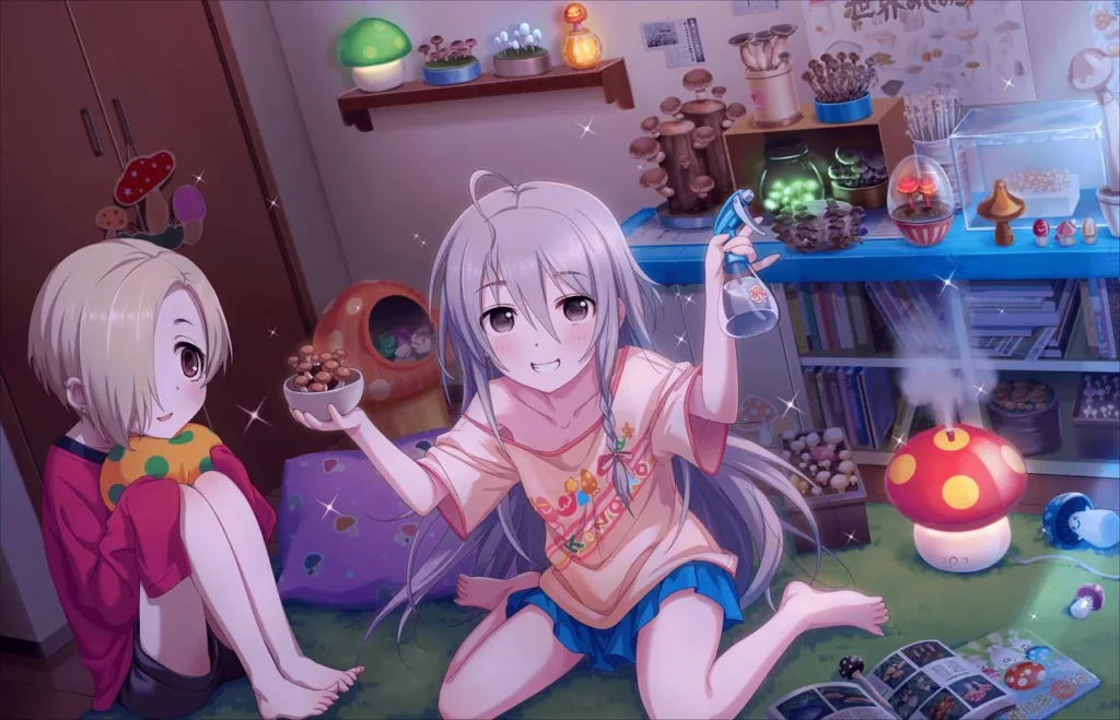 ［マッシュアップ★ボルテージ］星輝子　特訓前イラスト