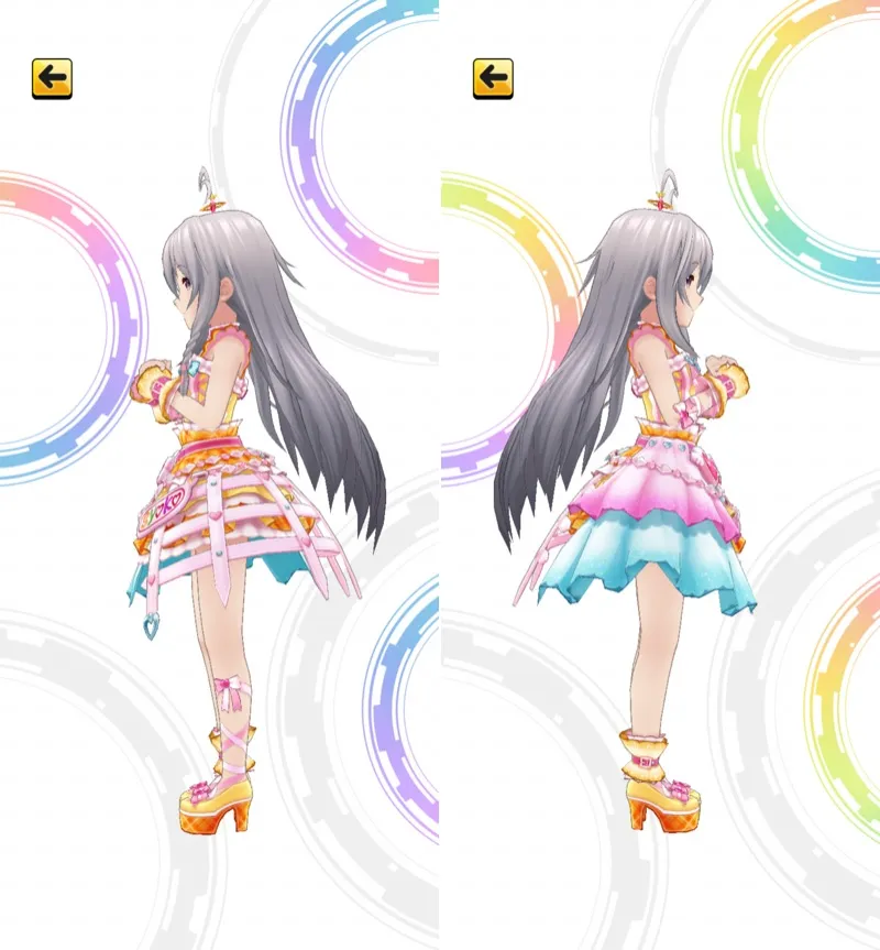［ぱーりぃー★ひゃっはー］星輝子　3Dモデル左右