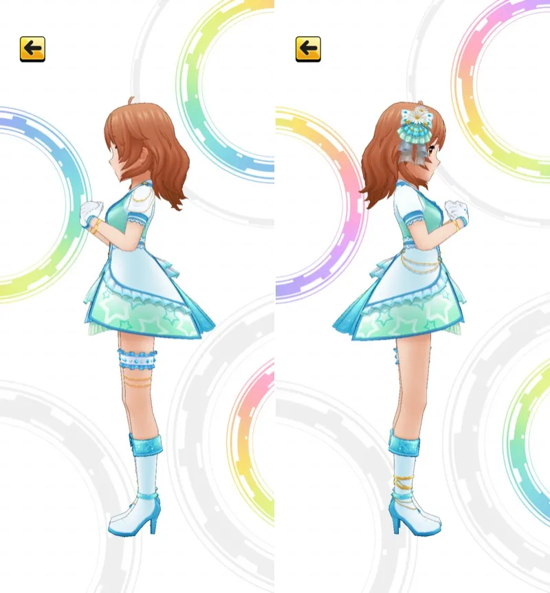 ［ネクスト☆ページ］荒木比奈　3Dモデル左右
