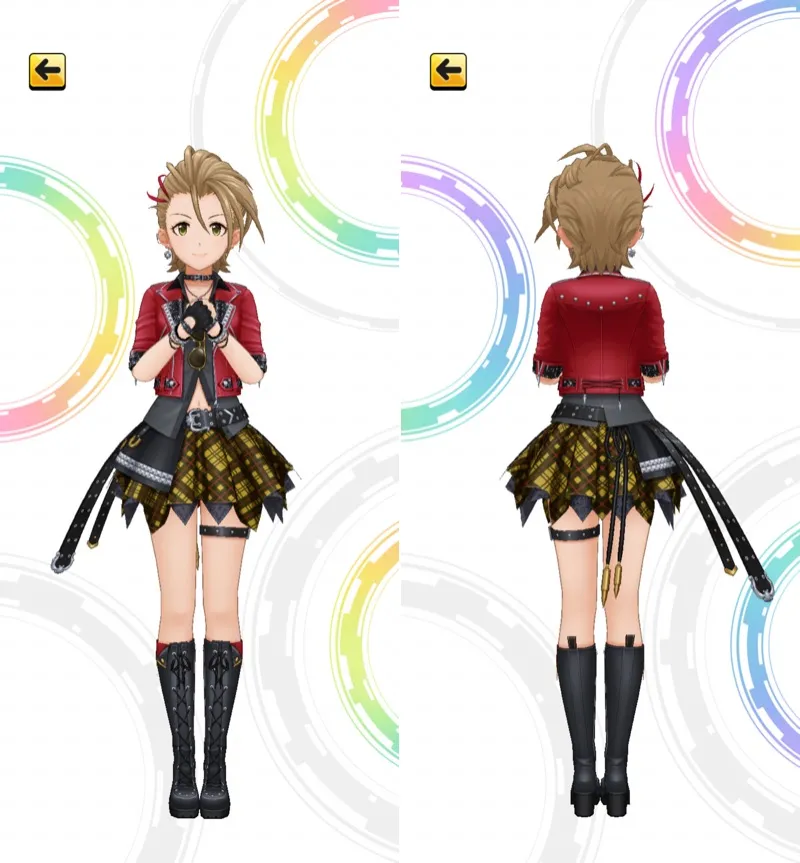 ［FEEL SO FREE］木村夏樹3Dモデル前後