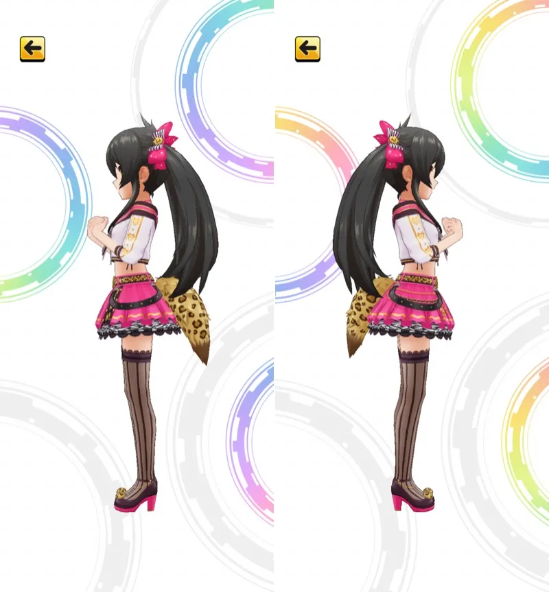 ［ビビッド★エゴイスト］的場梨沙　3Dモデル左右