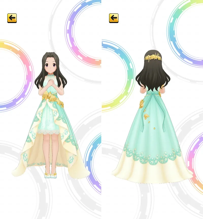 ［星へのピチカート］涼宮星花　3Dモデル前後