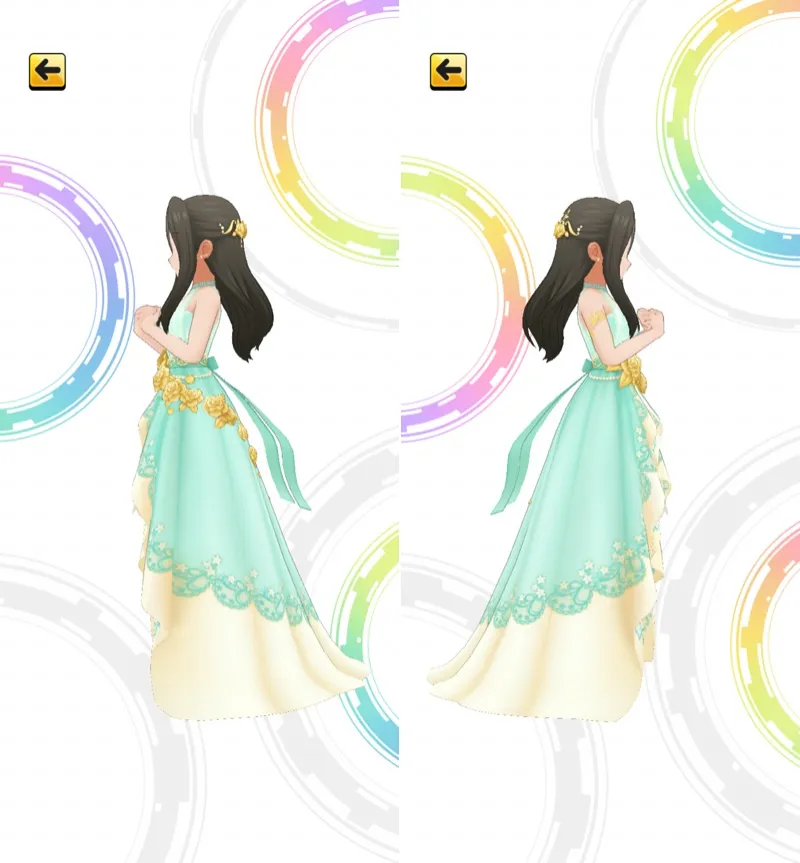 ［星へのピチカート］涼宮星花　3Dモデル左右