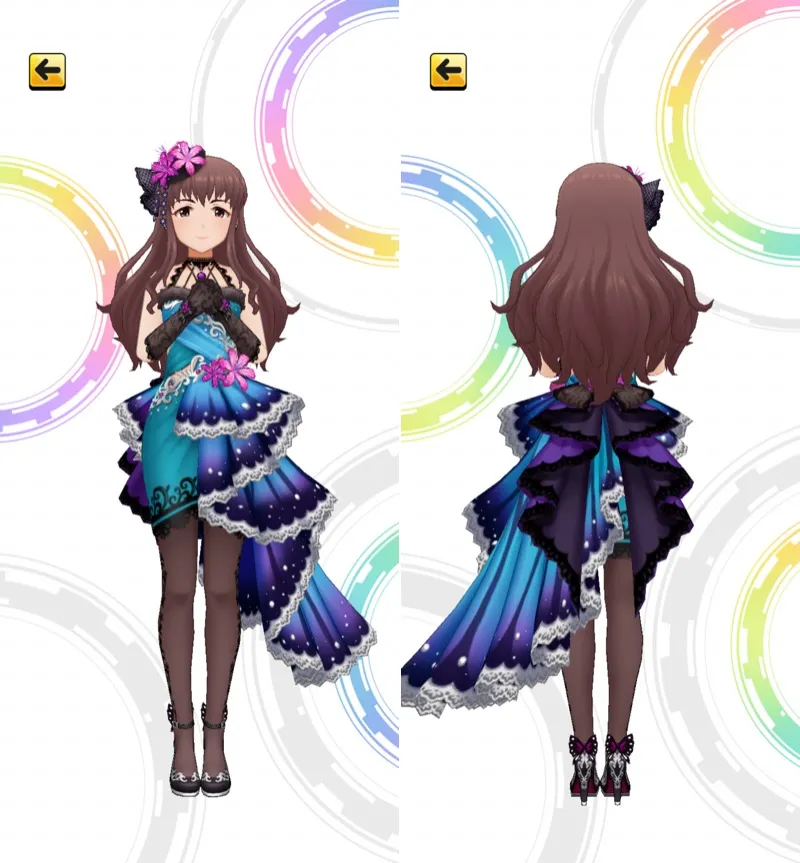 ［影に揺れる光］服部瞳子　3Dモデル前後