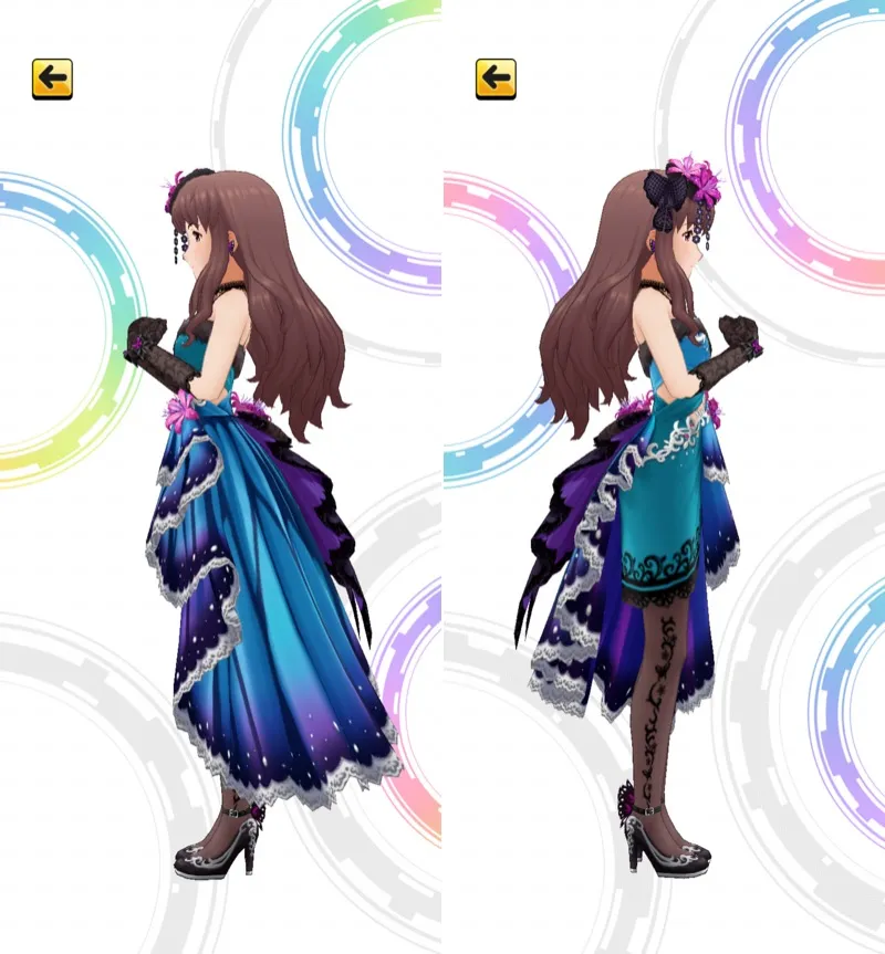 ［影に揺れる光］服部瞳子　3Dモデル左右