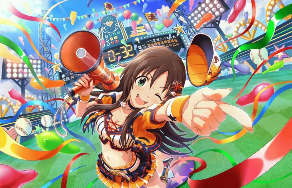 恒常SSR姫川友紀 特訓後イラスト