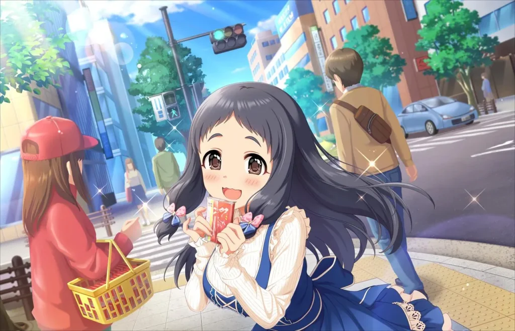 ［しゅまいるプレゼント］大沼くるみ　特訓前イラスト
