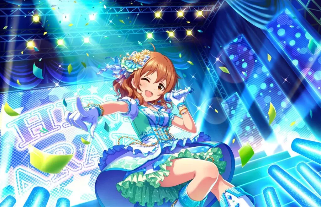 ［ネクスト☆ページ］荒木比奈　特訓後イラスト