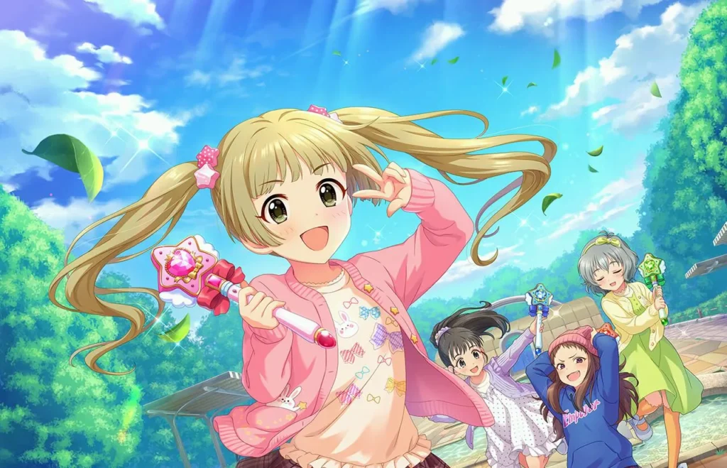 ［トゥインクル☆ラブリー］横山千佳　特訓前イラスト