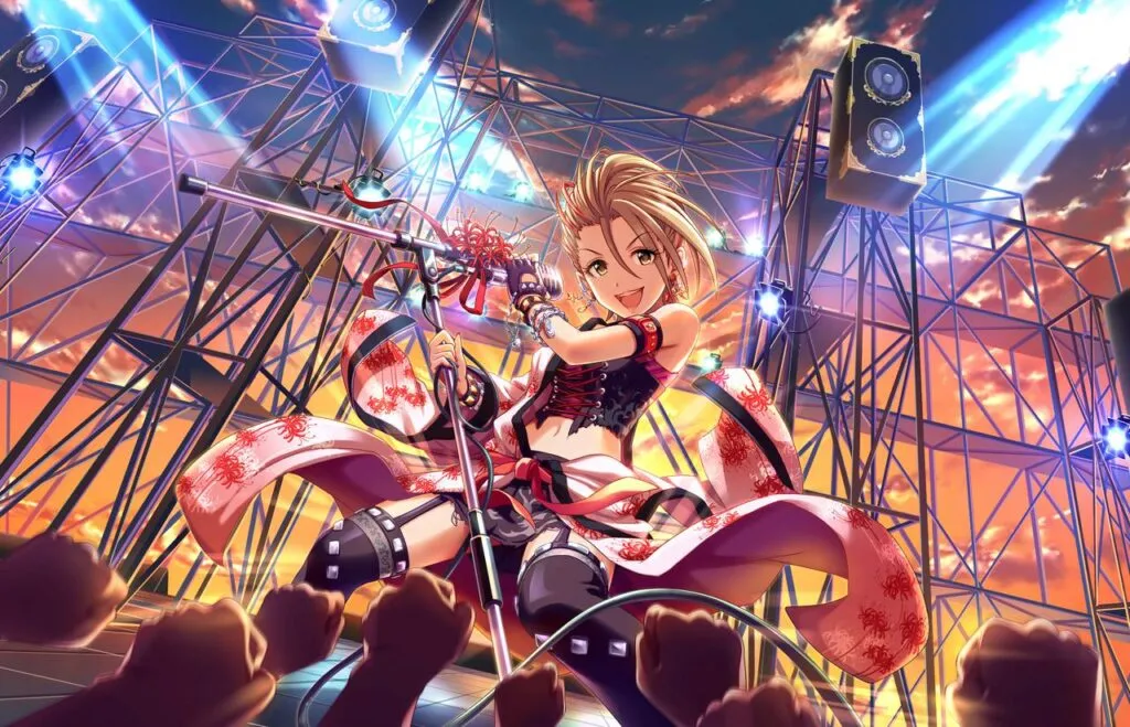 ［華夜紅炎］木村夏樹　特訓後イラスト