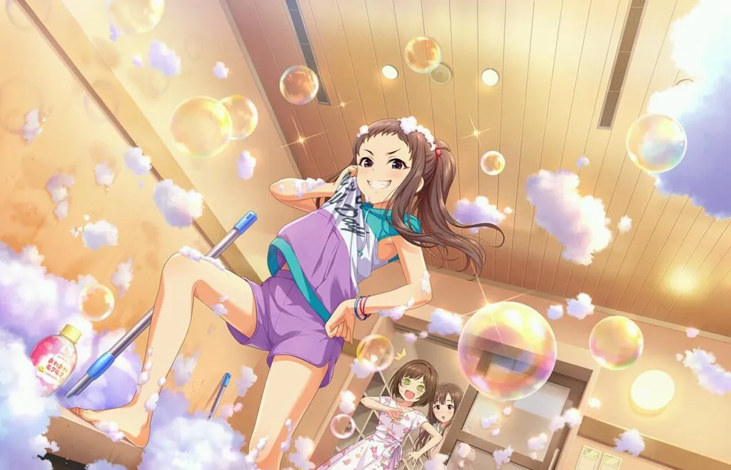 ［あわてふためけ全世界！］小関麗奈　特訓前イラスト