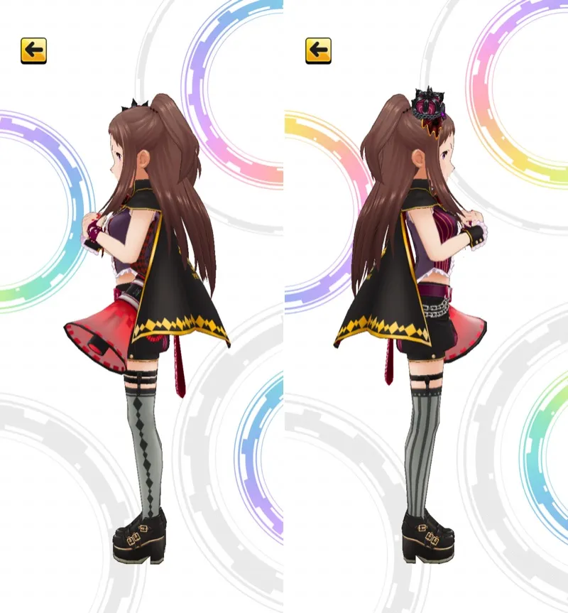 ［あわてふためけ全世界！］小関麗奈　3Dモデル左右