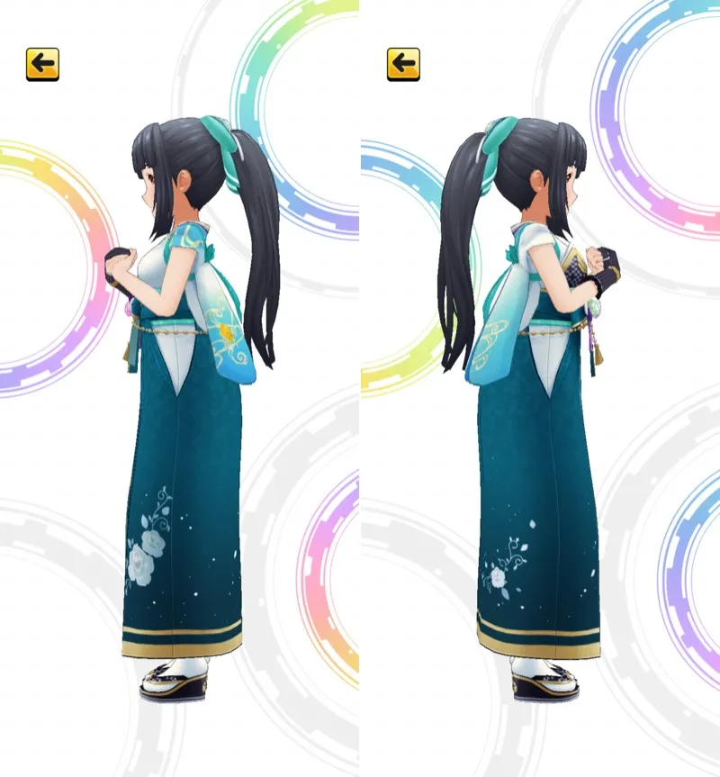 ［麗しの射手］水野翠　3Dモデル左右