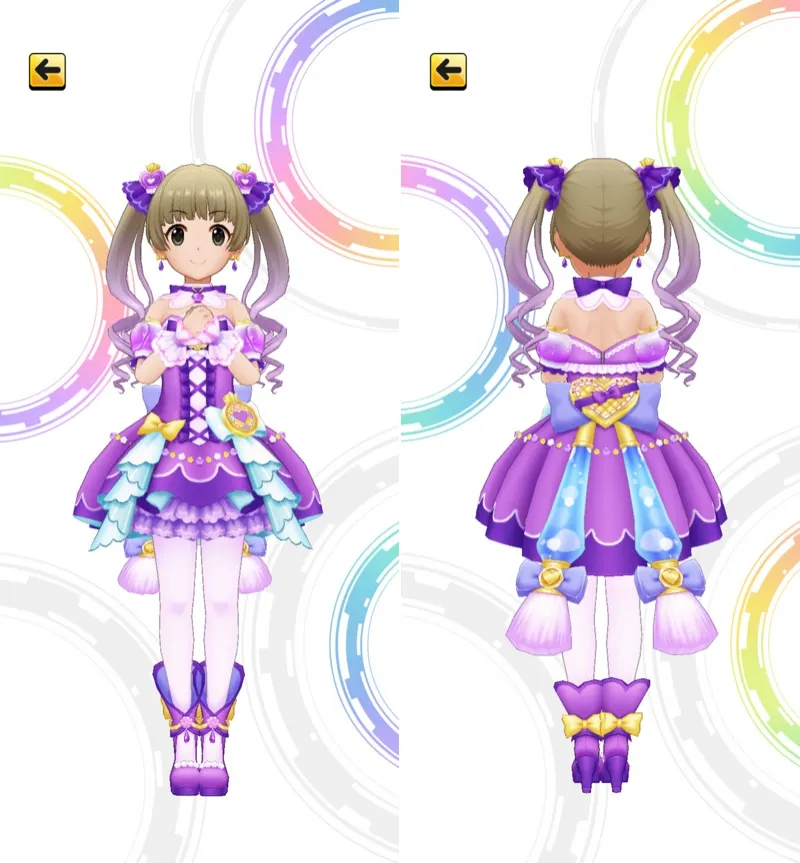 ［ムーンライトレディ］横山千佳　3Dモデル前後