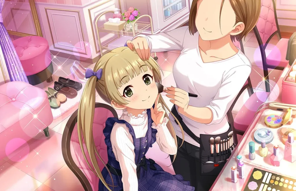 ［ムーンライトレディ］横山千佳　特訓前イラスト
