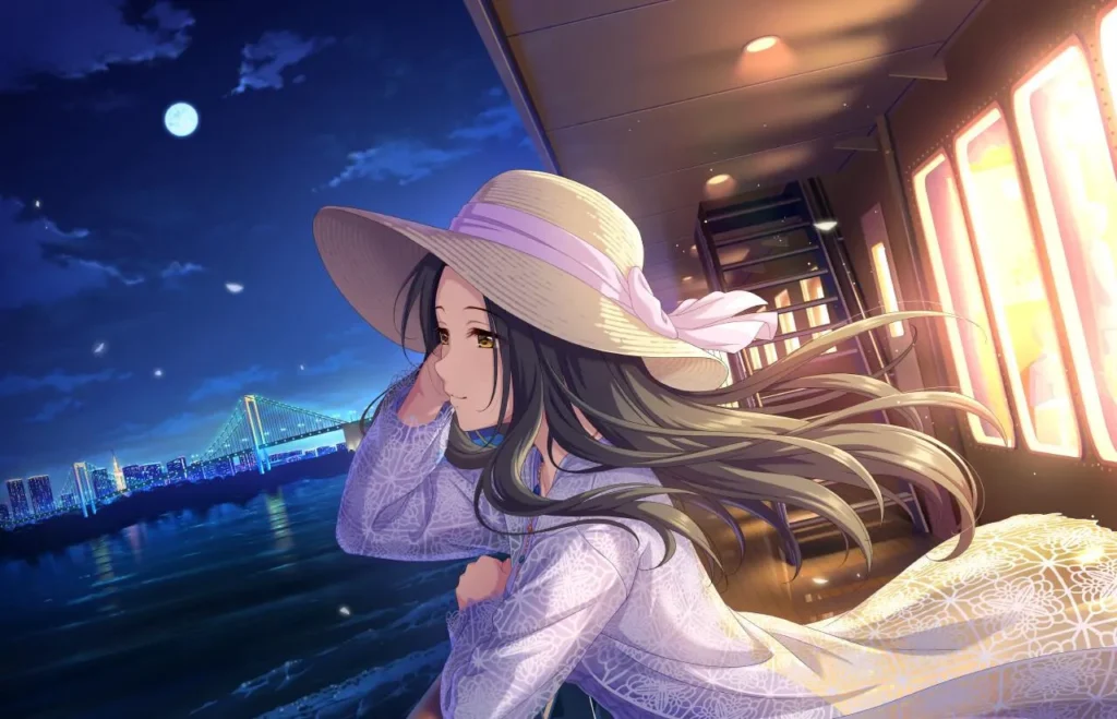 ［昏い海には愛の歌を］瀬名詩織　特訓前イラスト