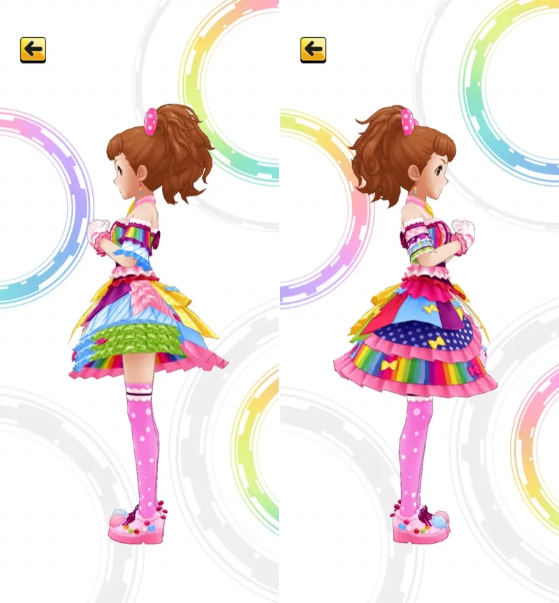 ［ユリユリフェスティバル］大西由里子　3Dモデル左右