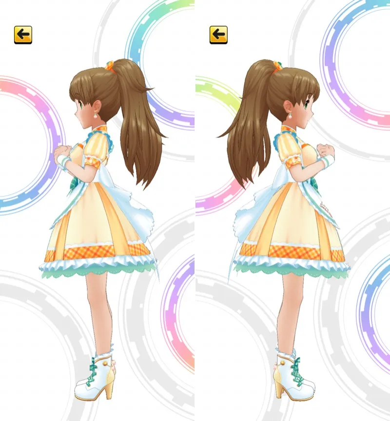 ［召しませ♪ぱーふぇくと］槙原志保　3Dモデル左右