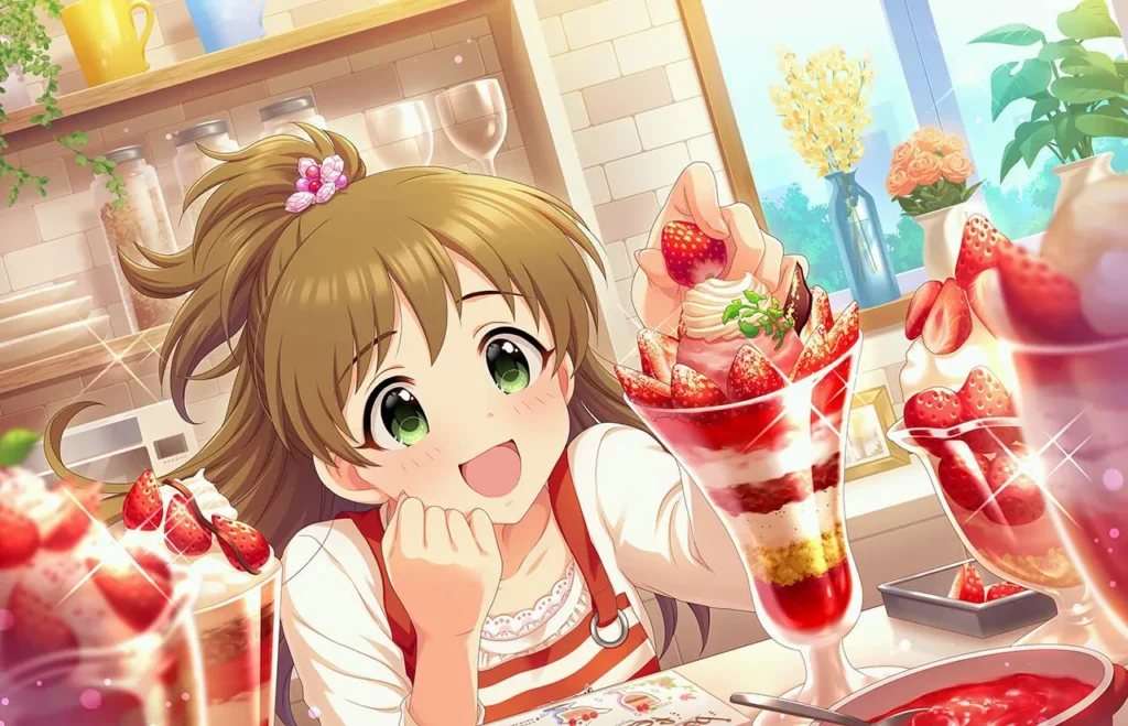 ［召しませ♪ぱーふぇくと］槙原志保　特訓前イラスト