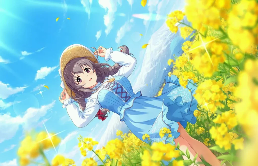 ［愛しのスウィートハニー］榊原里美　特訓前イラスト
