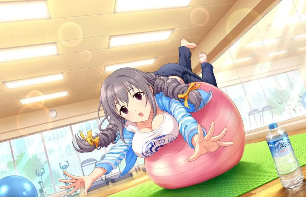 ［スウィート・ロワイヤル］榊原里美　特訓前イラスト