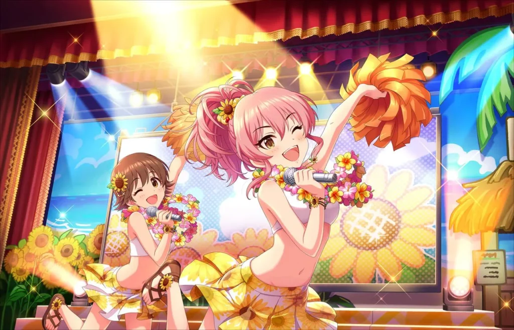 ［SUN♡FLOWER］城ヶ崎美嘉　特訓後イラスト