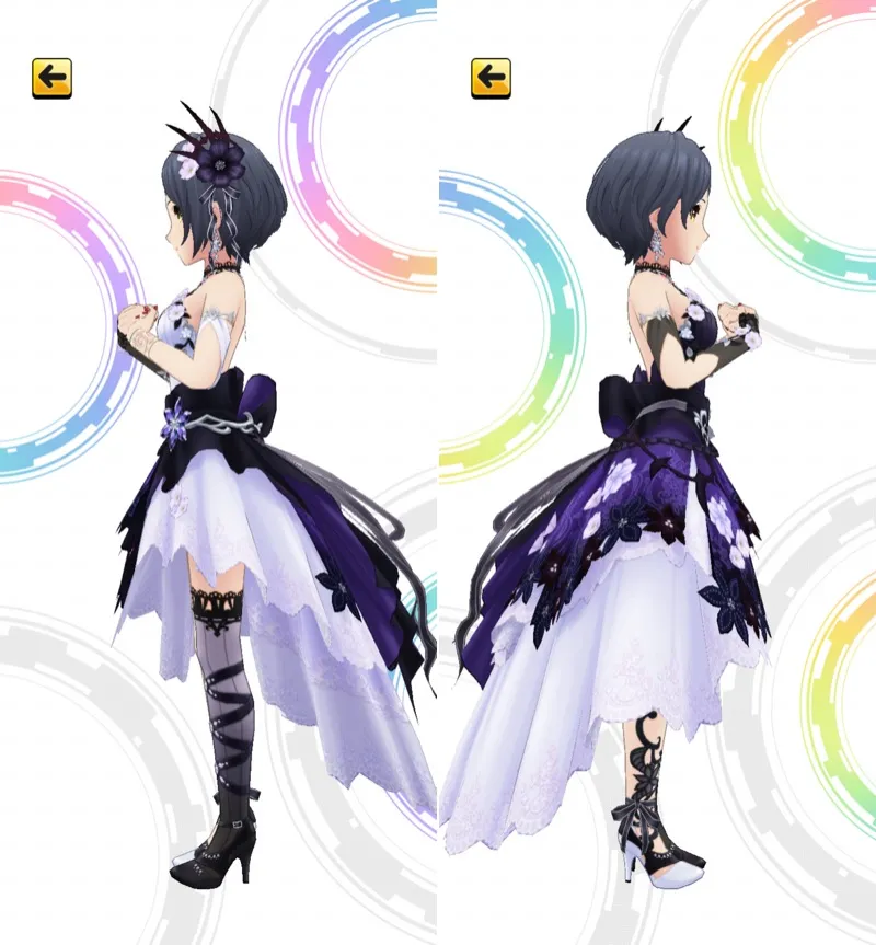 ［サイハテに咲く鏡花］速水奏　3Dモデル左右