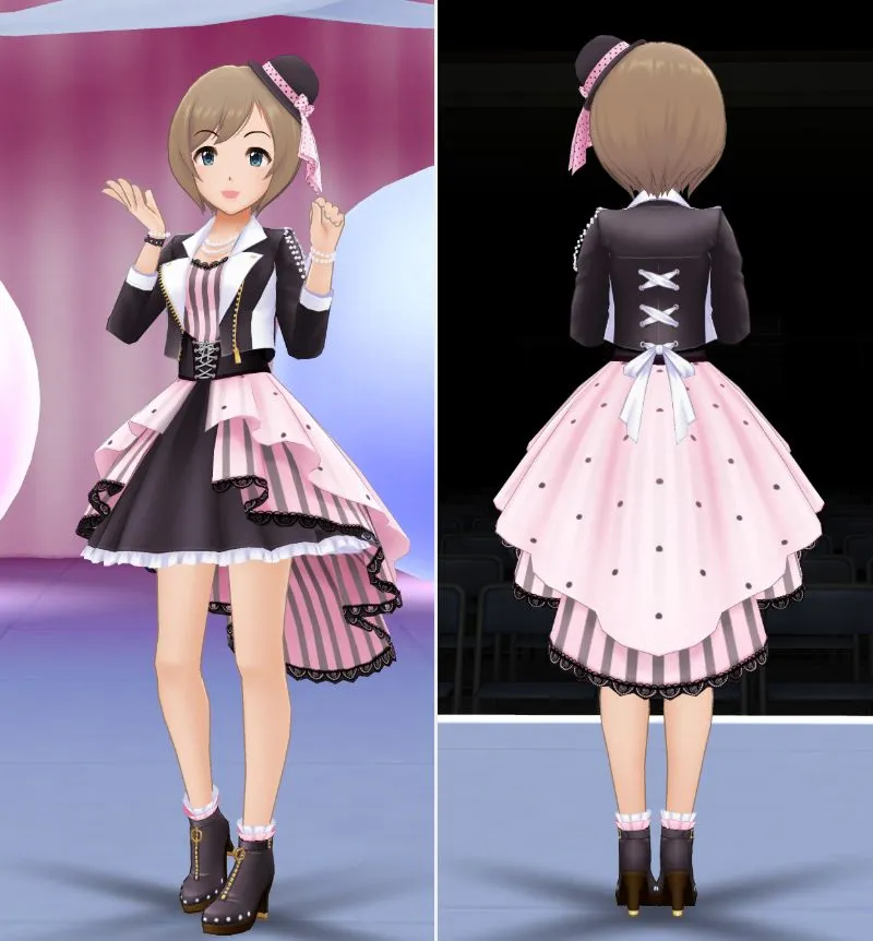 ［ヴァン・ドゥ・リベルテ］間中美里　3Dモデル