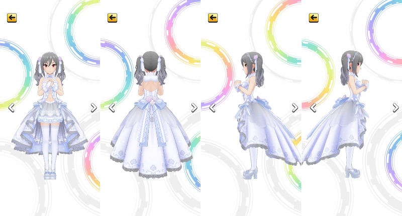 ［祝宴の白姫］神崎蘭子　3Dモデル