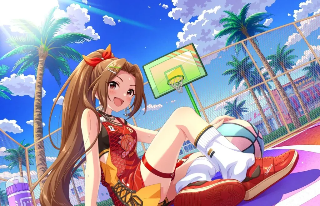 ［放課後マッチアップ］愛野渚　特訓後イラスト