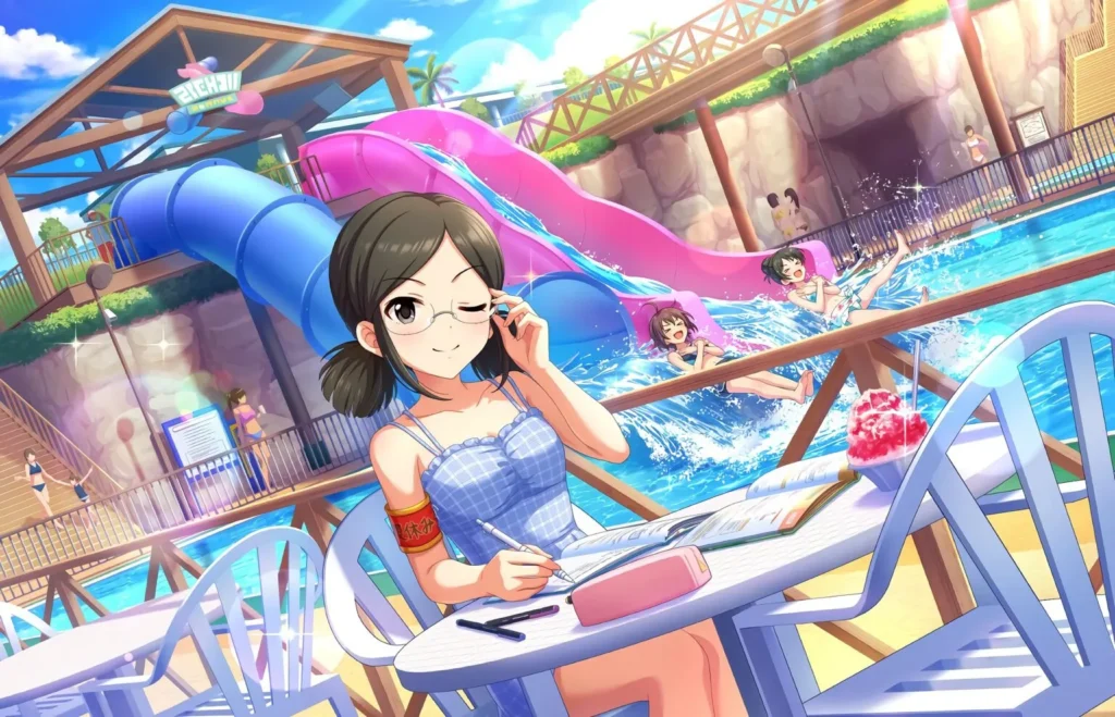 ［風紀委員の超☆夏休み］冴島清美　特訓前イラスト