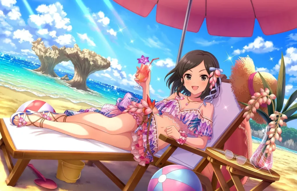 ［風紀委員の超☆夏休み］冴島清美　特訓後イラスト