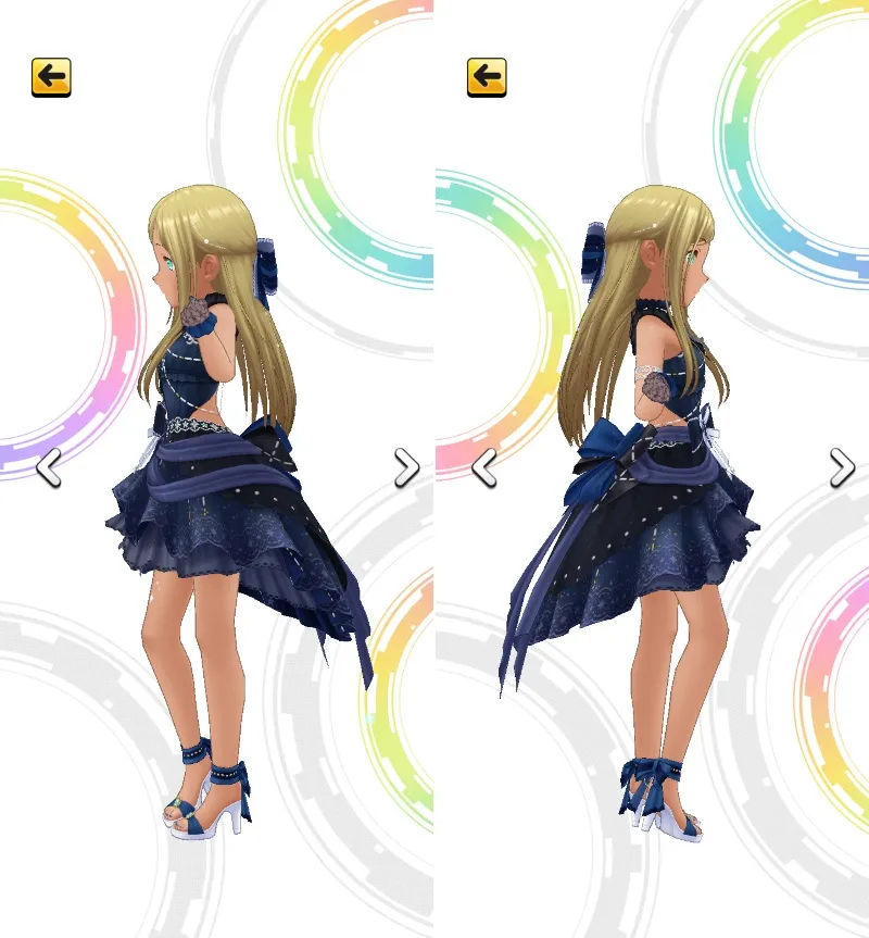 ［マウジュのまにまに］ライラ　3Dモデル左右