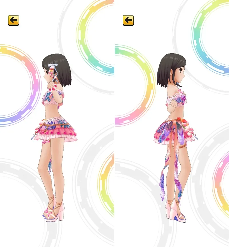 ［風紀委員の超☆夏休み］冴島清美　3Dモデル左右