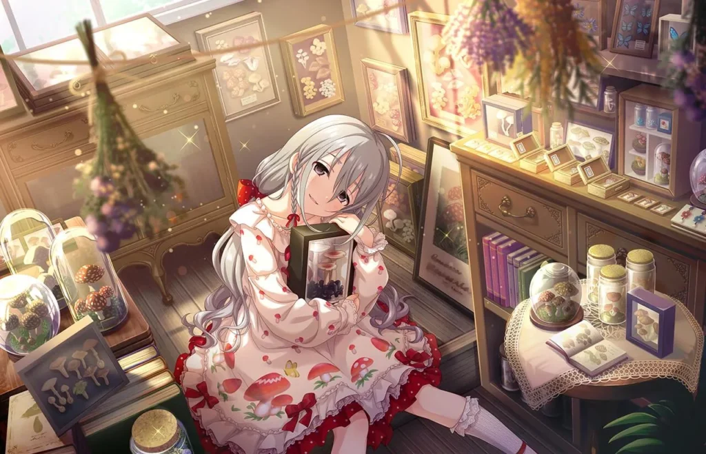 ［永劫のマイセリウム］星輝子　特訓前イラスト