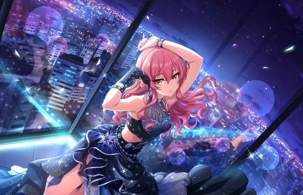 ［孤星のプライド］城ヶ崎美嘉　特訓後イラスト