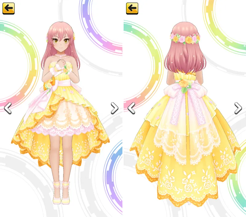 ［約束のまなざし］城ヶ崎美嘉　3Dモデル前後