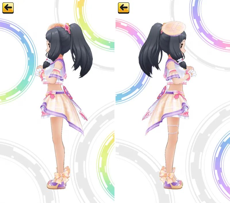 ［サニーデイ・サマー］大沼くるみ　3Dモデル左右