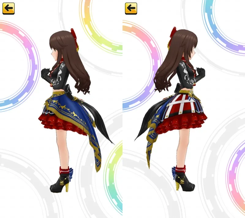 ［挑戦者たちのエール］姫川友紀　3Dモデル左右