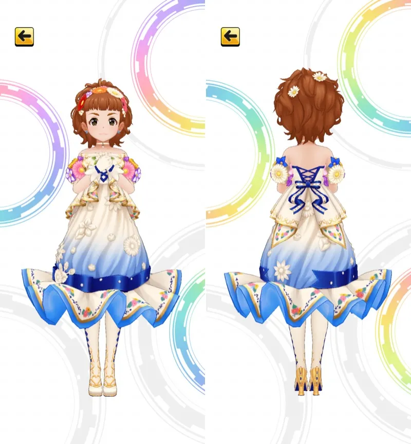 ［花咲くエブリデイ］大西由里子　3Dモデル前後