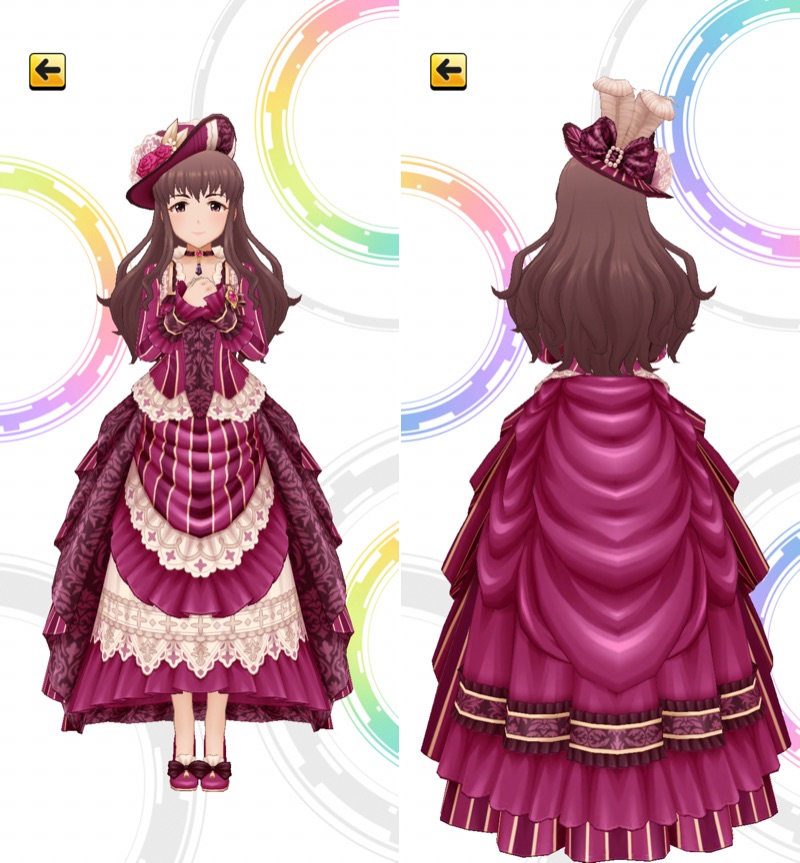 ［瞳の奥の待ち人］服部瞳子　3Dモデル前後