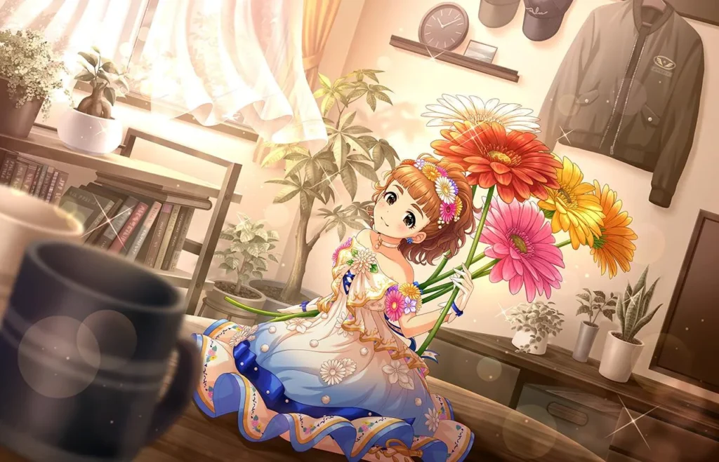 ［花咲くエブリデイ］大西由里子　特訓後イラスト