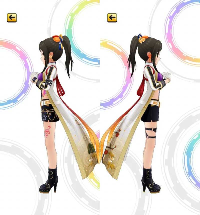 ［錦雅信念］向井拓海　3Dモデル左右