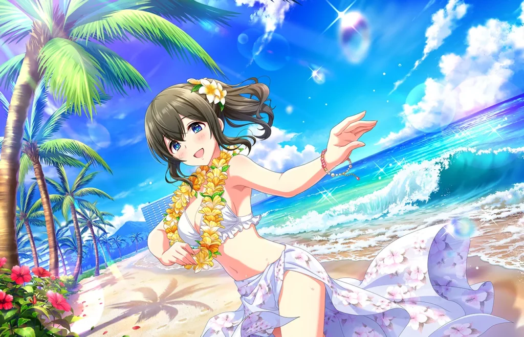 ［ブルーミング・フェアリー］鷺沢文香　特訓前イラスト