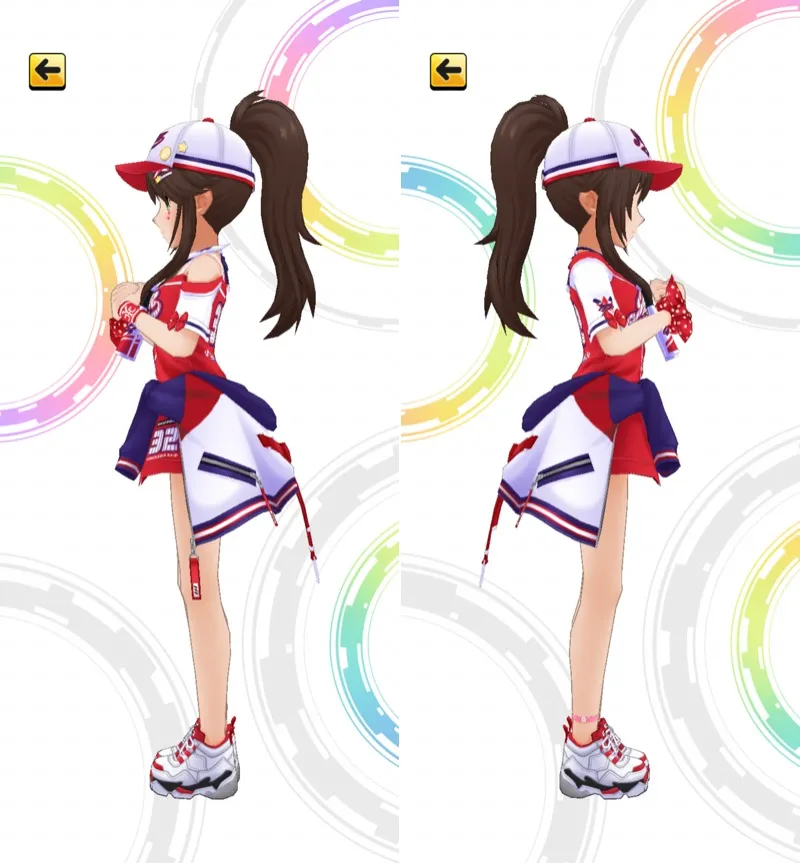 ［想いのリリーバー］姫川友紀　3Dモデル左右