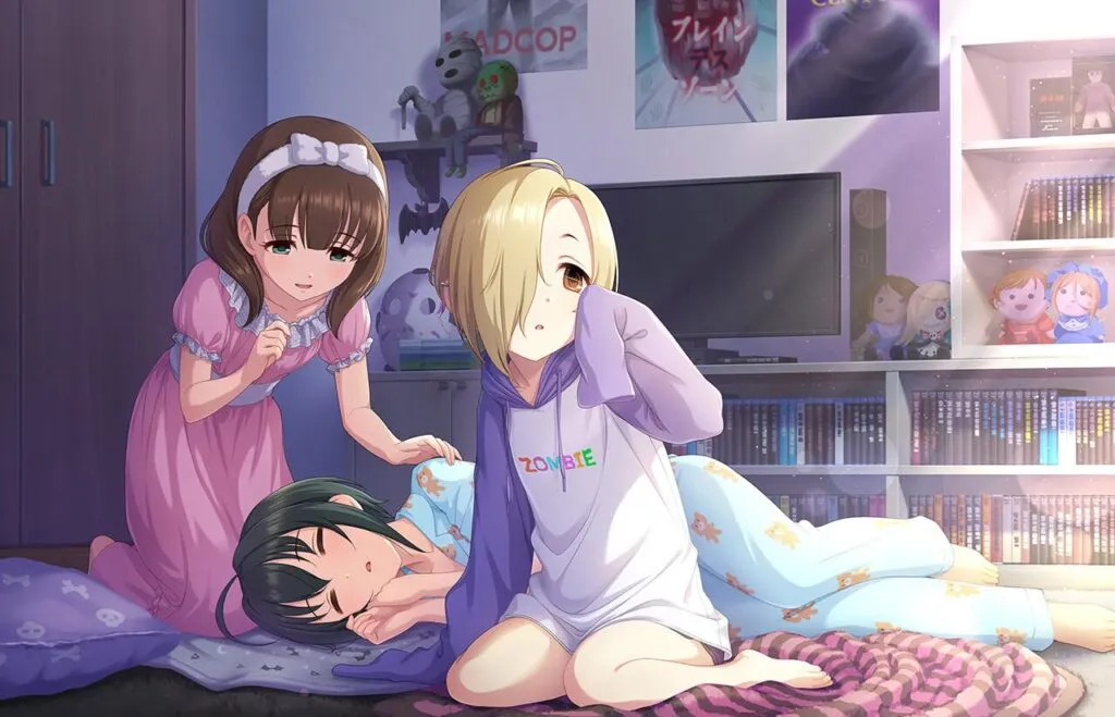 ［Home Sweet Home］白坂小梅　特訓前イラスト