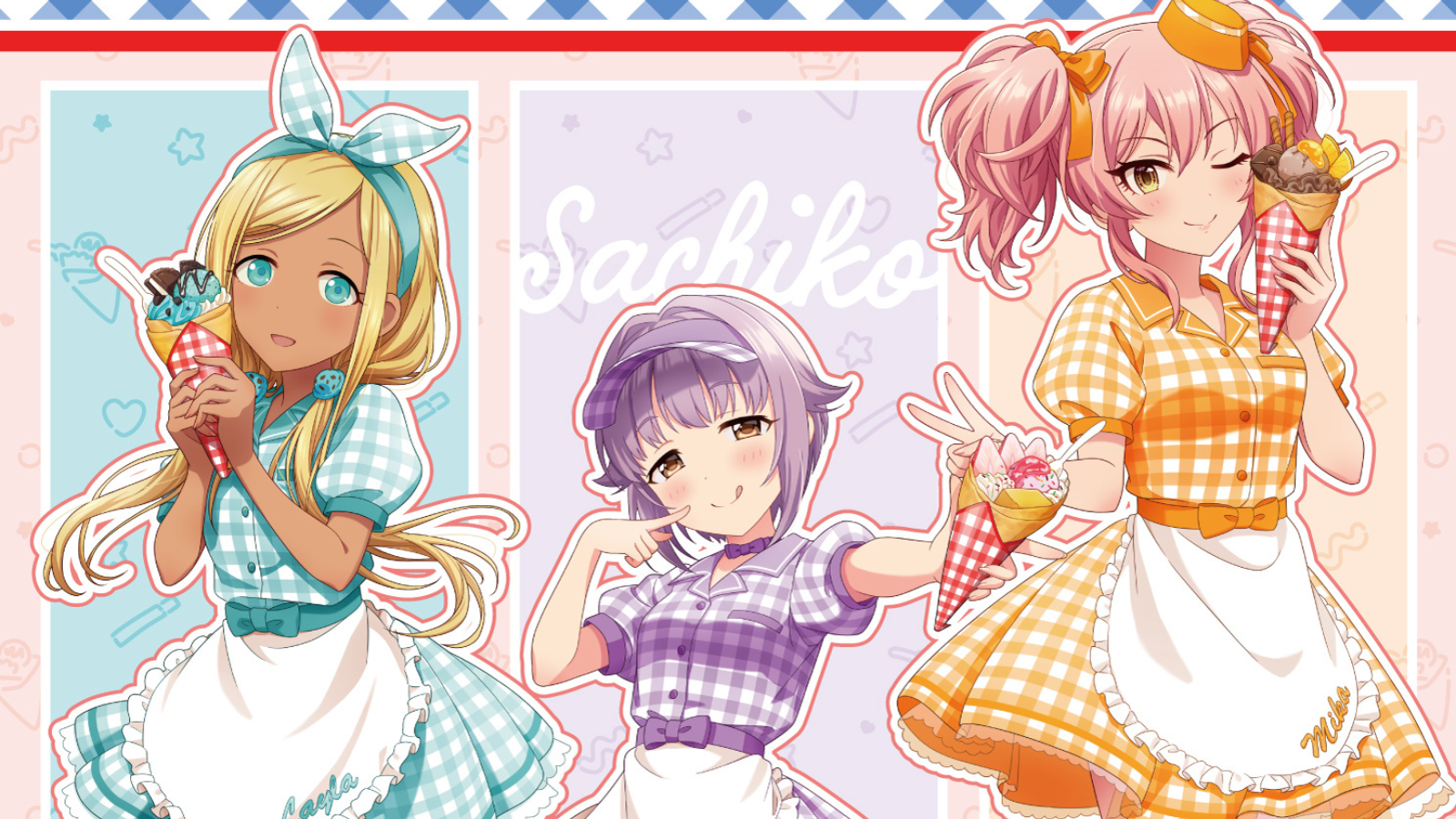 デレマス×マリオンクレープがコラボ！輿水幸子・ライラ・城ヶ崎美嘉が 