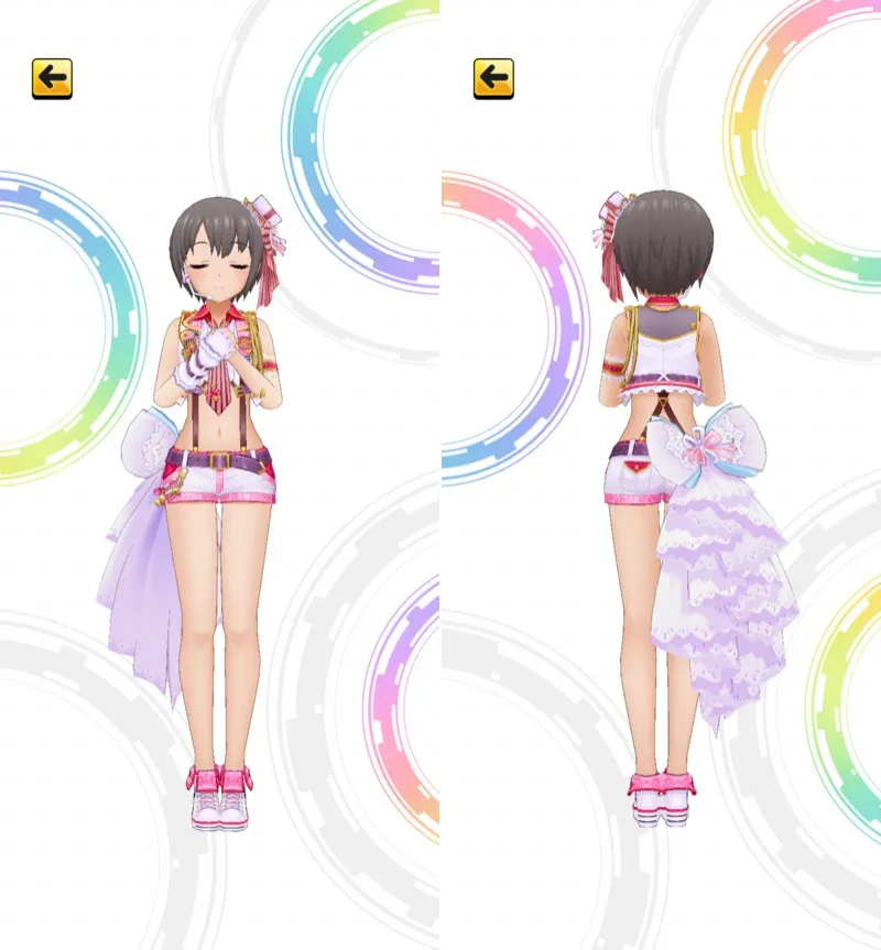 ［スターティングデイズ］乙倉悠貴　3Dモデル前後