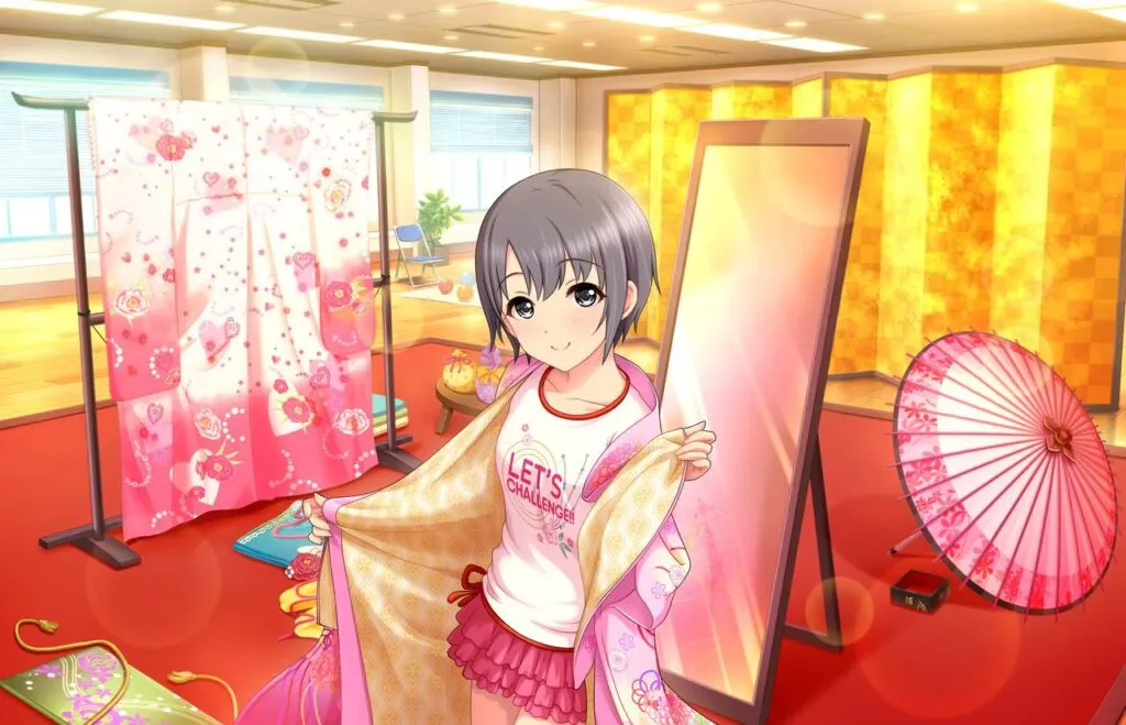 ［華傘の芸達者］乙倉悠貴 特訓前イラスト