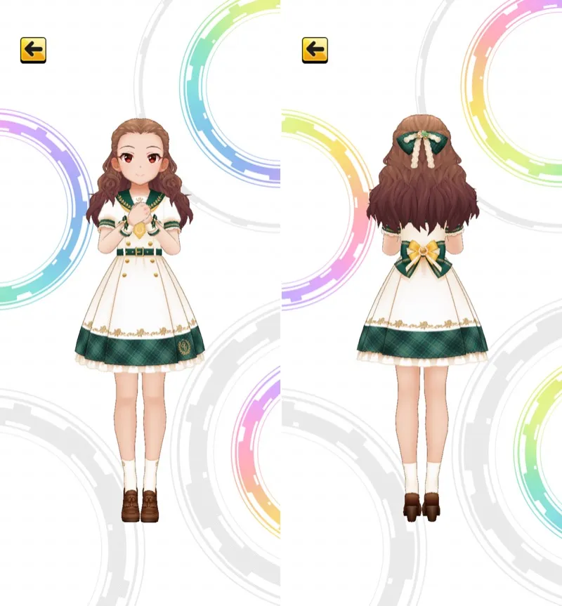 ［青春デビュー］関裕美　3Dモデル前後
